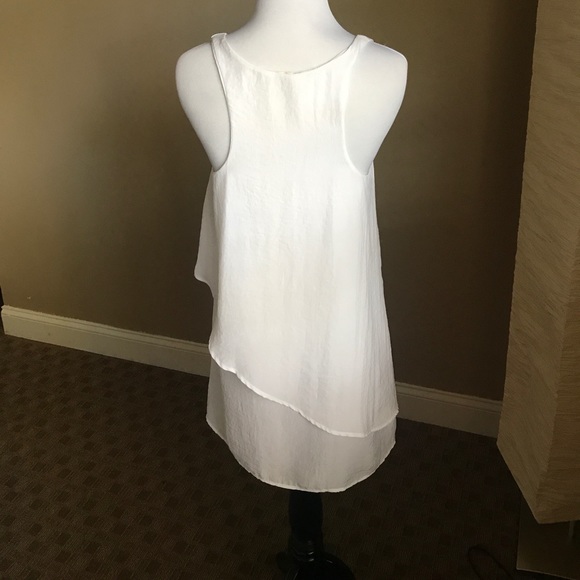 White Racerback Dress - Picture 5 of 6